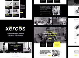 Xerces – Creative & Digital Agency Elementor Template Kit