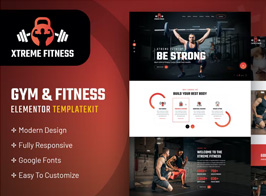 Xtreme Fitness | Elementor Template Kit