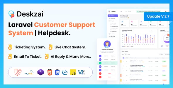 Deskzai – Customer Support System