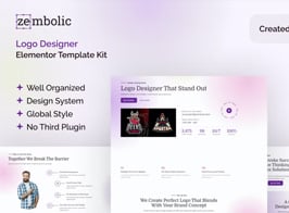 Zembolic – Brand Design Agency Elementor Template Kit