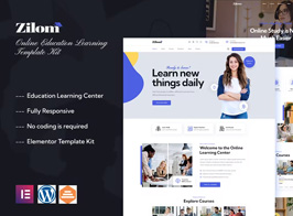 Zilom – Online Education Learning Elementor Template Kit