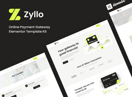 Zyllo – Online Payment Gateway Elementor Template Kit
